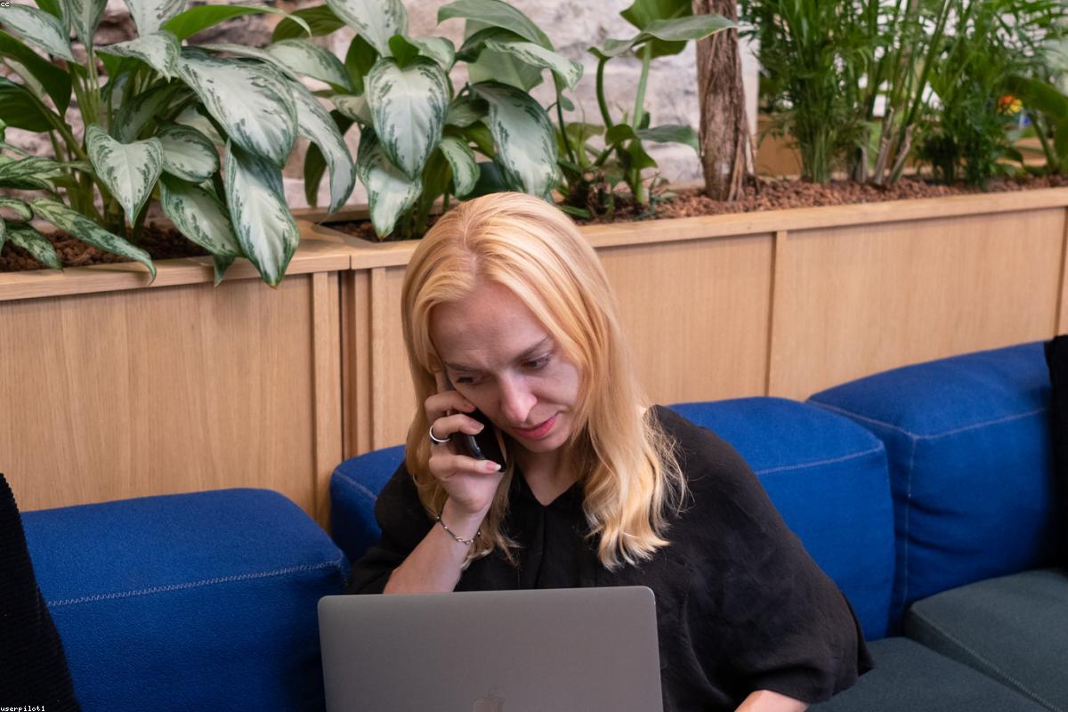 Espace de coworking d'un incubateur de startups